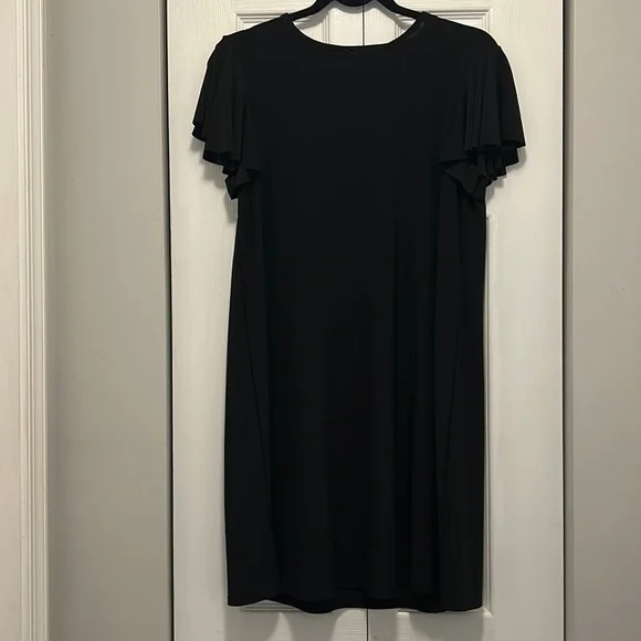 nik and nash black dress Ever-Pretty Open Long Lantern Sleeve Mother of the Bride Dress